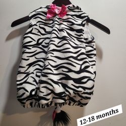 Zebra Halloween Costume 