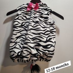 Zebra Halloween Costume 