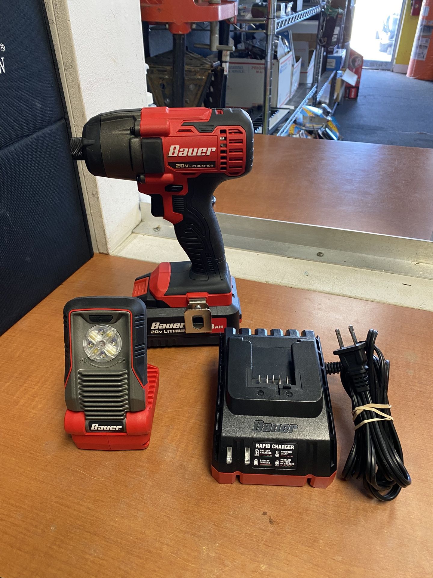 Bauer Drill And Light 