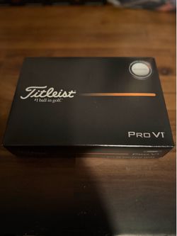 Brand New Titleist Pro V1 Enhanced Alignment Golf Balls – 1 Dozen