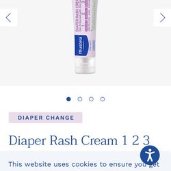 MUSTELA Diaper Rash Cream 