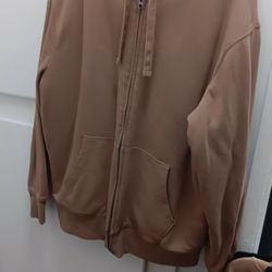 Man's old navy fleece lined zippa Hoodie 