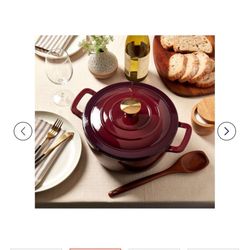 Food Network 5-qt Enameled Cast-Iron Dutch Oven