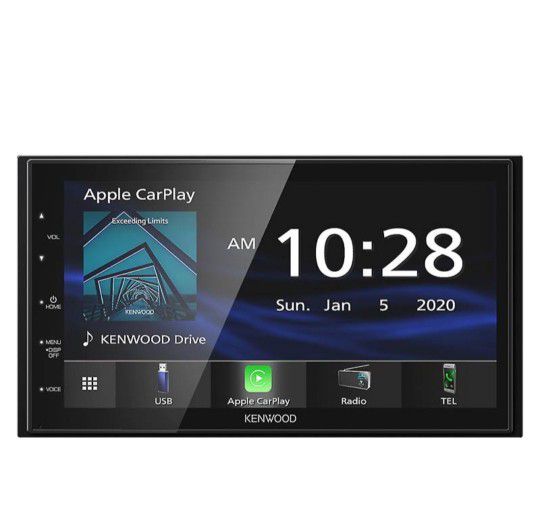 Kenwood  DMX4707S On Sale
2-DIN 6.8" Digital Multimedia Receiver with Apple CarPlay, Android Auto, USB Mirroring for Android