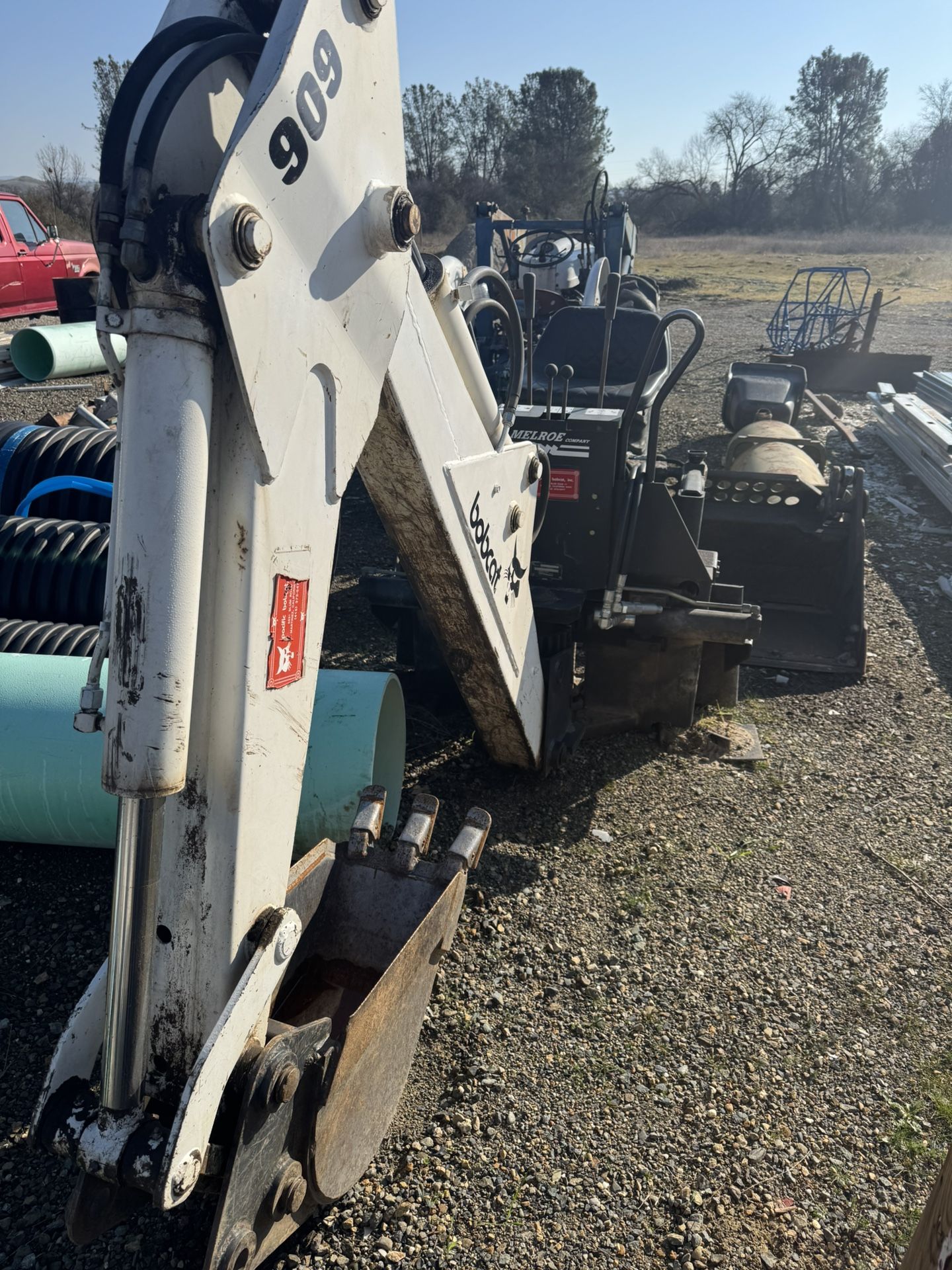Skid Steer Backhoe Attachment