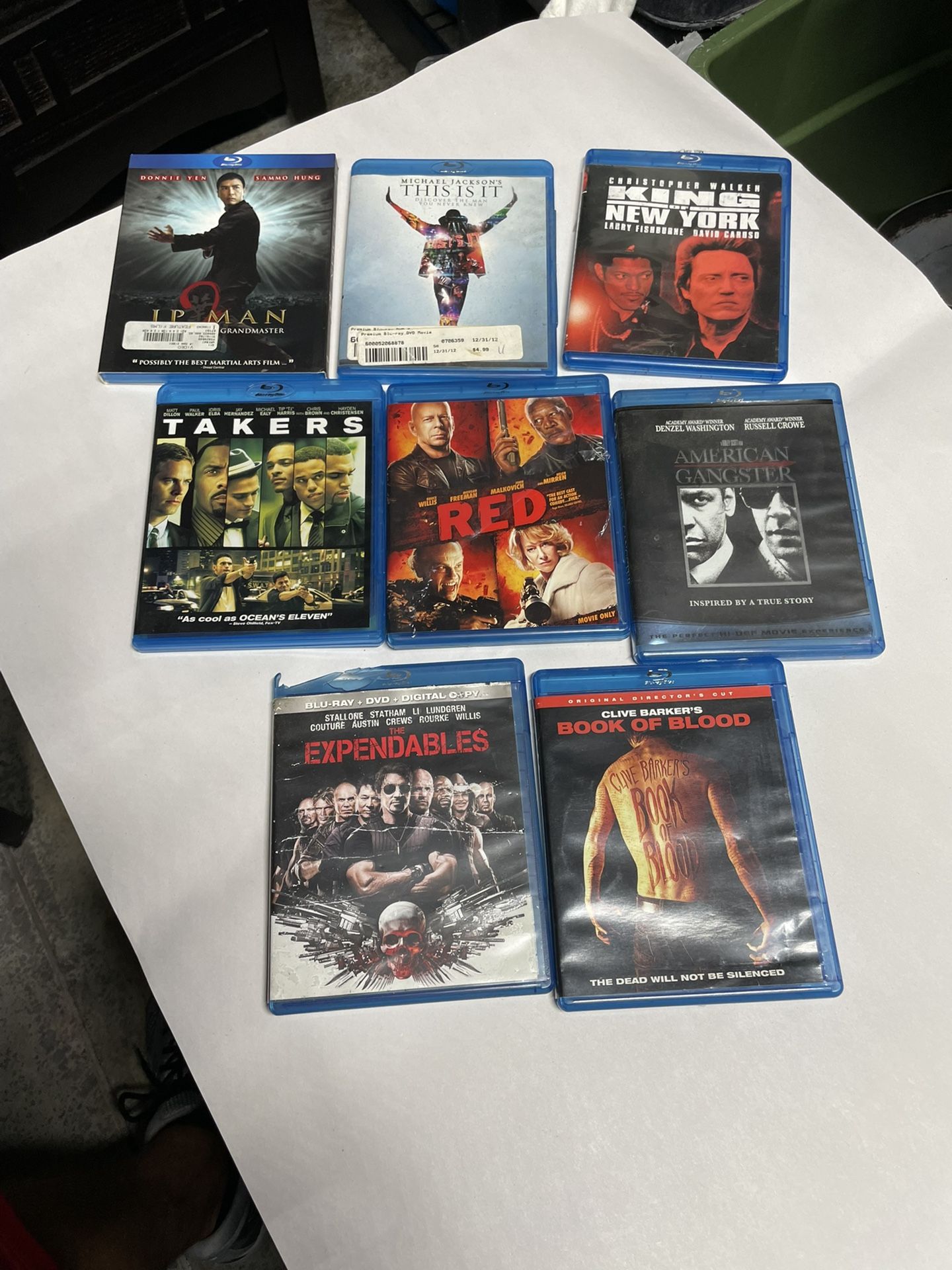 Blu Ray Lot (8)