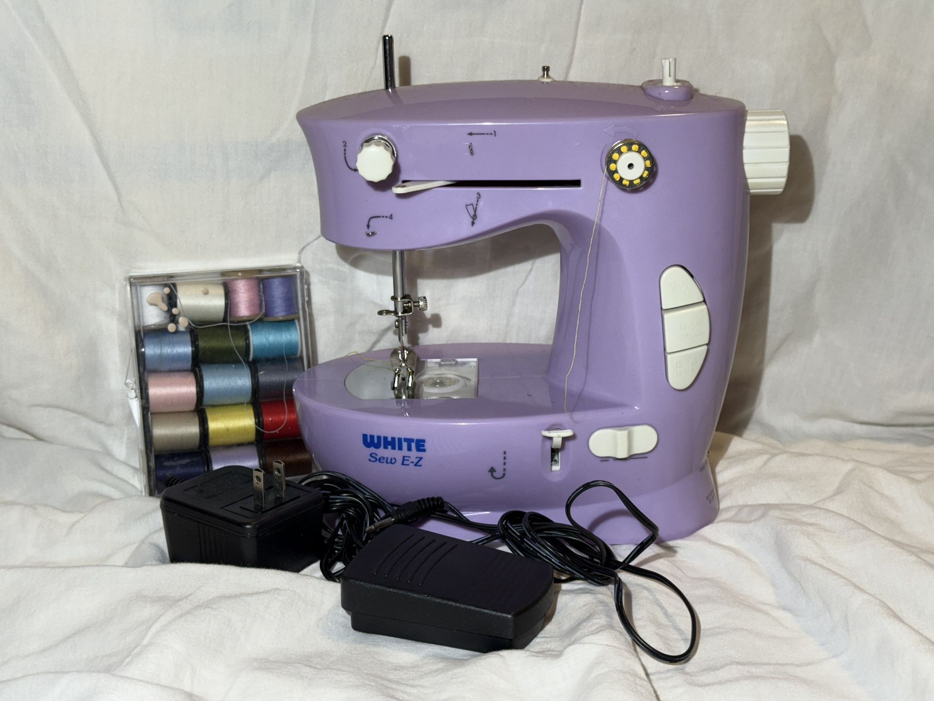 Kids Antique Sewing Machine— It’s Real Sewing Machine, NOT A TOY. E-Z Sew