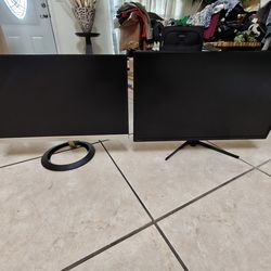 144hz 24" 1920x1080 Gaming monitor Plus 60hz Monitor Bundle