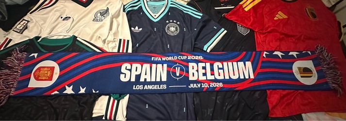 FIFA World Cup Spain Vs Belgium Match Day Scarf