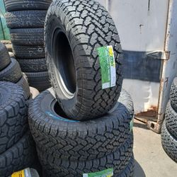 4 New Tires Installed/ 4 Llantas Nuevas Instaladas 285/70/17 TBB Tires 