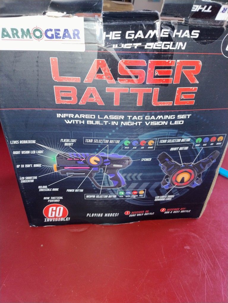 Laser battle