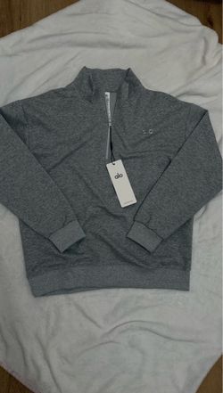 Alo grey half zip
