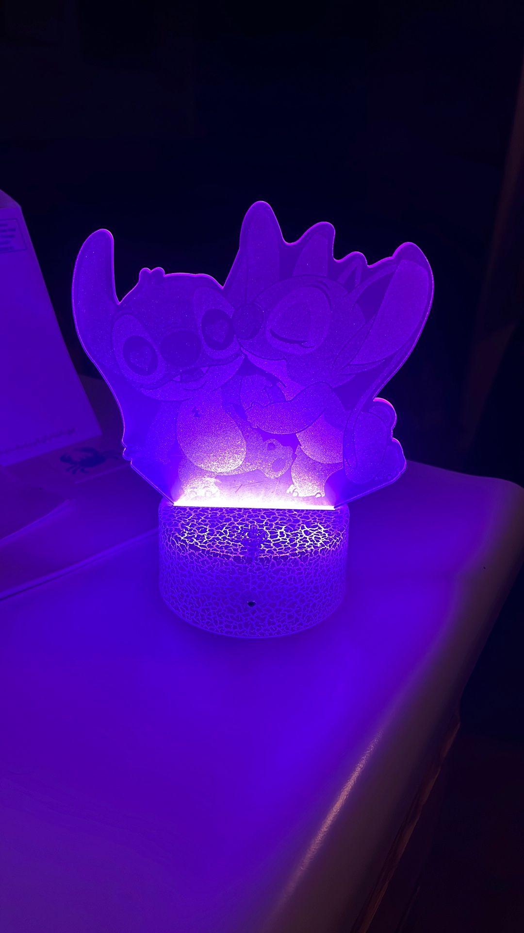 Multi Color Stitch & Angel Lamp