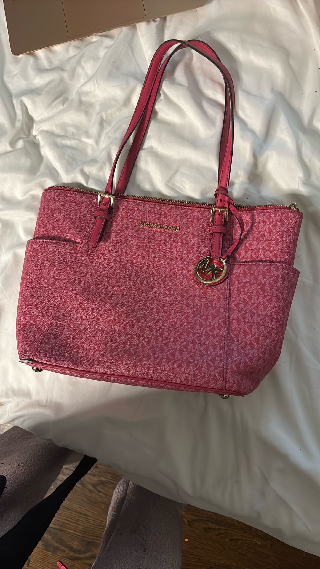 Pink Michael Kors Tote