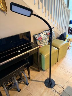 Tenergy LED Floor Lamp with Flexible Gooseneck