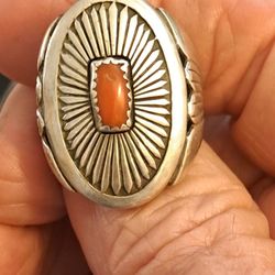 Beautiful Sterling Silver Ring Size 9