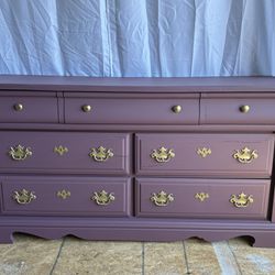 Revitalized Purple dresser