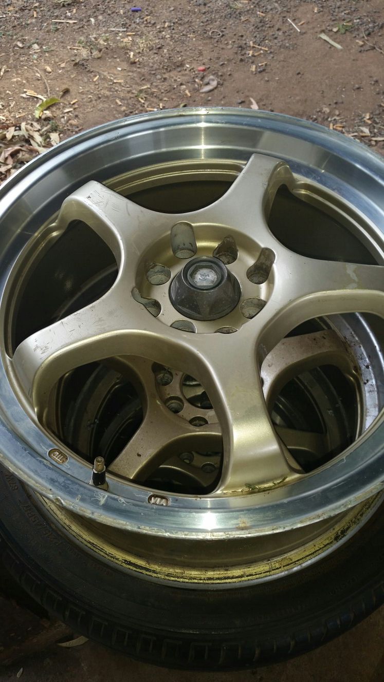 17 inch rims (114.3 × 4)( 100 x 4) universal no tires