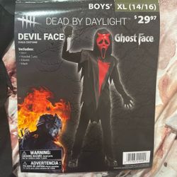Devil Face Costume 