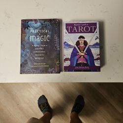 Magic Book w/ Tarot Cards