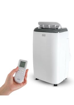Black+Decker 14000 Btu Portable Air Conditioner With Remote Control White