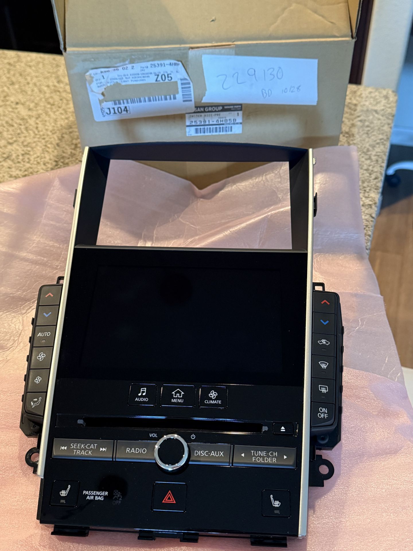 Infiniti Q50 Control Panel (Dash unit) OEM
