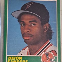 Deion Sanders ROOKIE CARD