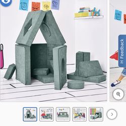 Foam kid couch set
