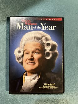 DVD used product no issues whatsoever man of the year movie starring Robin Williams
