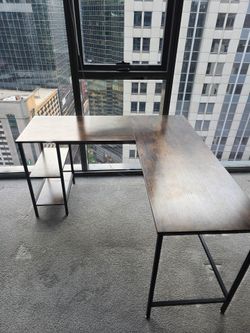 L shaped desk