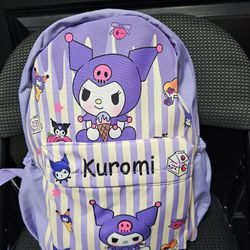 Hello kitty,Kuromi,cinnamoroll backpack
