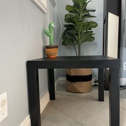 IKEA Lack Black Side Table 