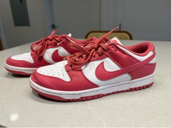 Low dunk Nike White and Archeo Pink