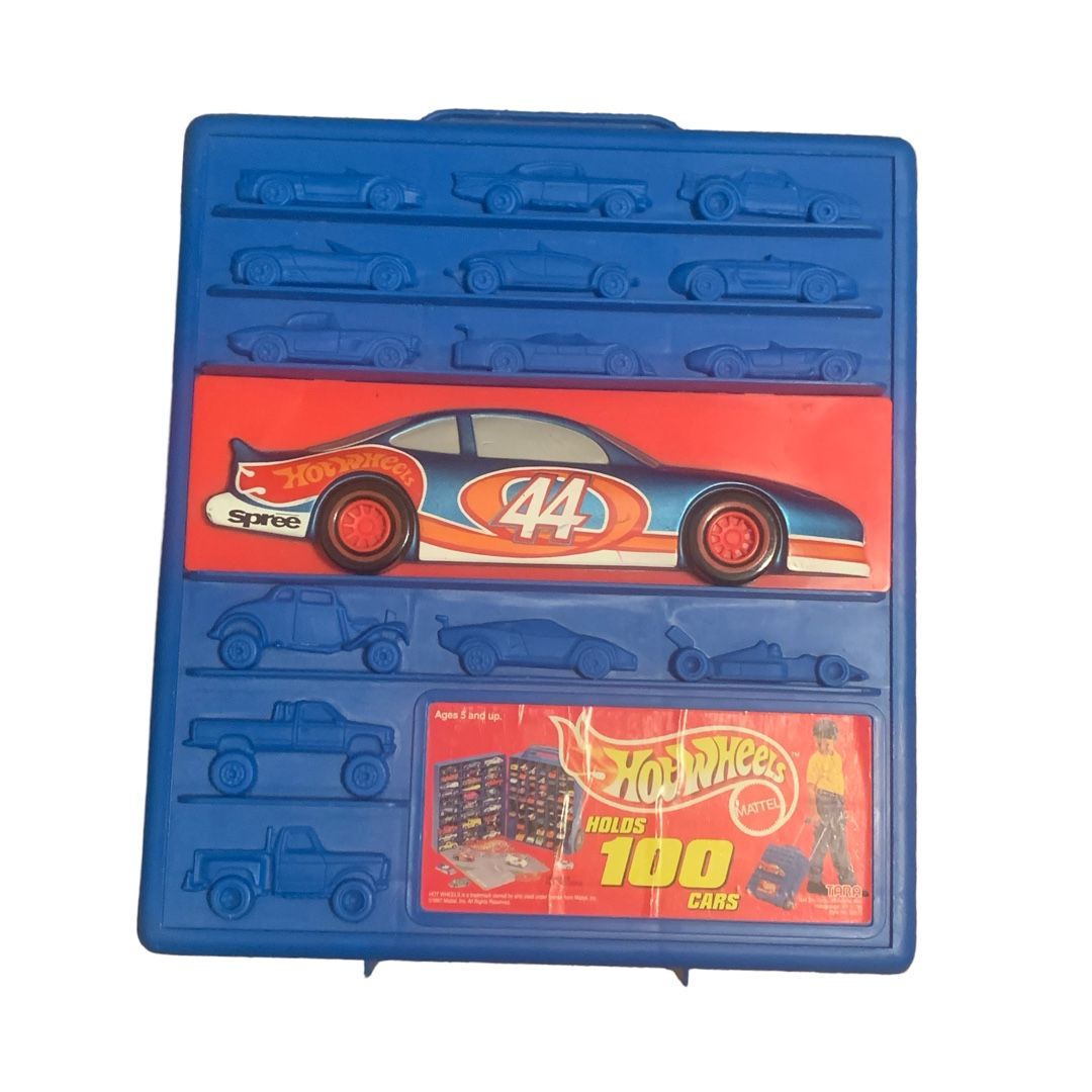 Vintage Hot Wheels 1997 Storage Case Holds 100 Cars #H