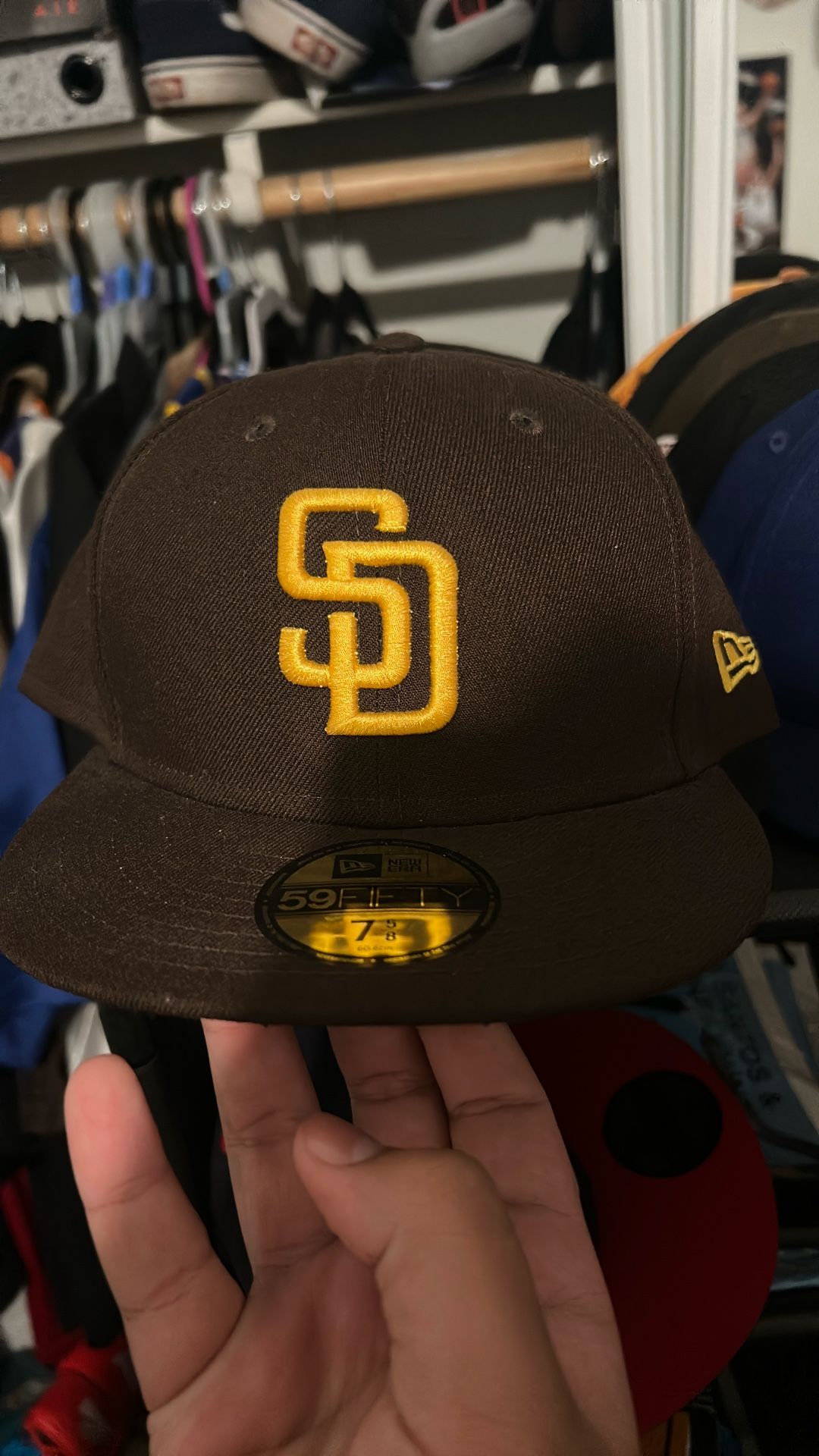 San Diego Padres New Era 59 Fifty Hat