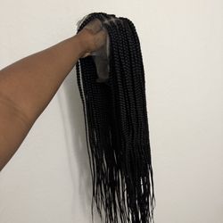 36 Inches Braided Wig Full Lace