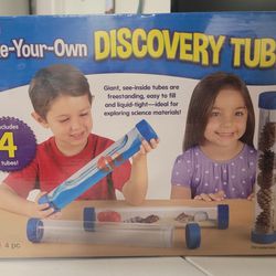 Lakeshore Learning Make-Your-Own Discovery Tubes STILL SEALED & NEW! LC632