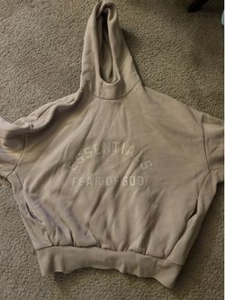 Fear of god essentials hoodie