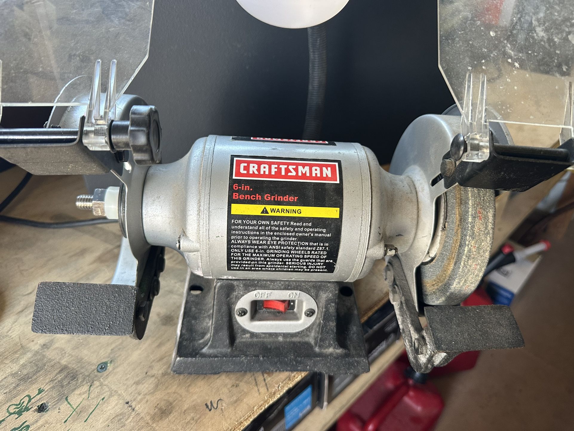 6-inch Bench Grinder