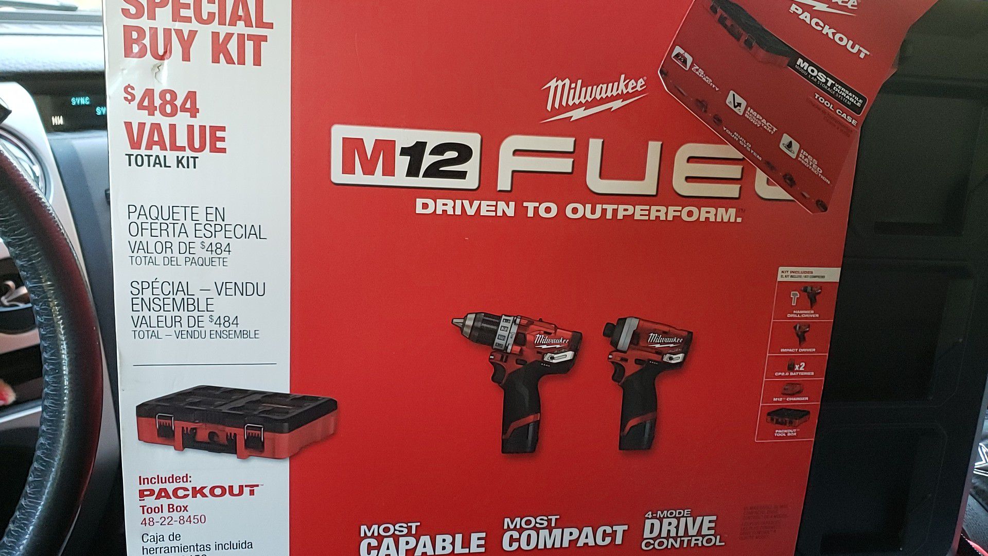 Milwaukee m12 fuel hammer/compact drills