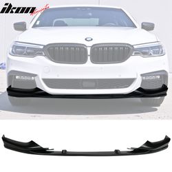 Fits 2017-2020 BMW G30 M-Tech M Sport MP Style Front Bumper Lip Splitter 3PCS - PU
