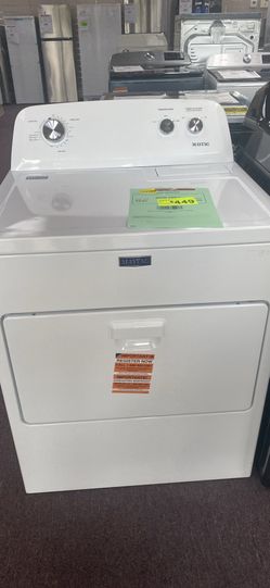 Maytag 7-cu ft Vented Electric Dryer white - 1 year warranty