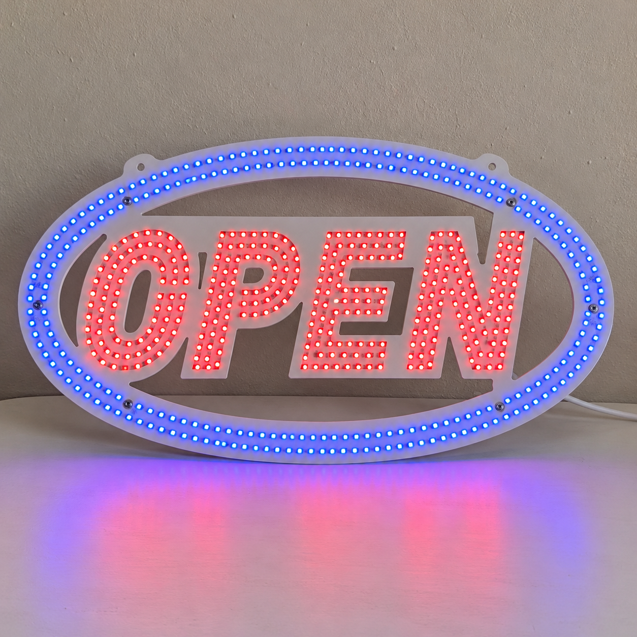 Remote Flash Setup LED open sign with remote, 18 x 10 inches for Sale in Portsmouth, VA ...