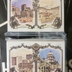 Super Nice Two Unopened Stacks Of Topps Allen And Ginter.. Sister Sister Collector's Cards Whole Set... 