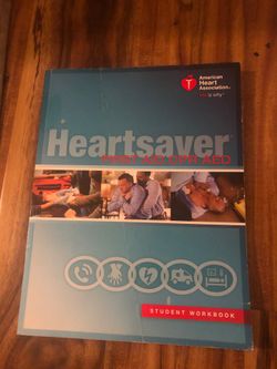 First aid CPR AED workbook