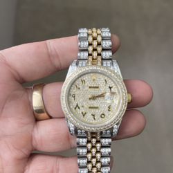 Moisanite Diamond Rolex
