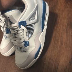 Jordan 4s Grey And Blue Size 12