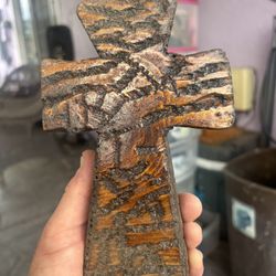 Handmade Carved Cross