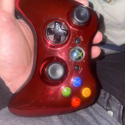 Xbox 360 Limited Special Edition Chrome Series Wireless Controller Red