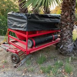 C02 Fire Suppressant System on Trailer